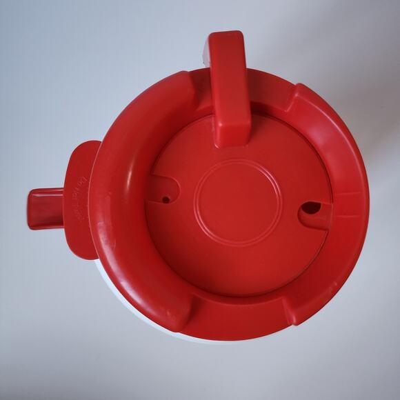 Vintage 2002 Snap Into A Slim Jim 64oz Travel Mug Whirley USA Slim Jim Guy - Picture 6 of 8